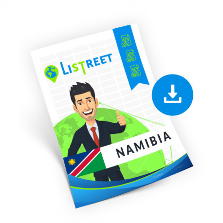 Namibya, Bölge listesi, en iyi dosya