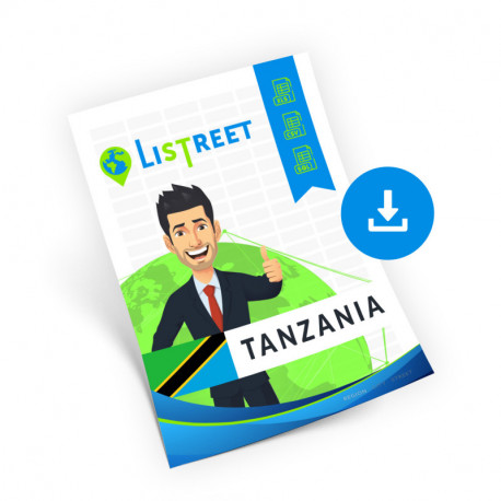 Tanzânia, Lista de regiões, melhor ficheiro