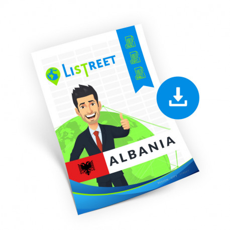 Albania, baza de date de localizare, cel mai bun fișier