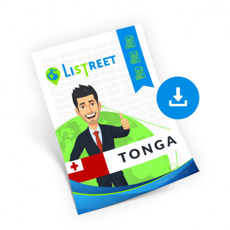 Tonga, base de dados de localização, melhor ficheiro