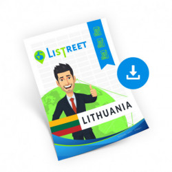Lithuania, Complete street list, best file
