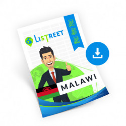 Malawi, Complete street list, best file