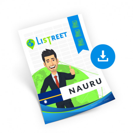 Nauru, Complete street list, best file