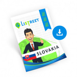 Slovakia, Complete street list, best file