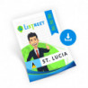 St. Lucia, Complete street list, best file