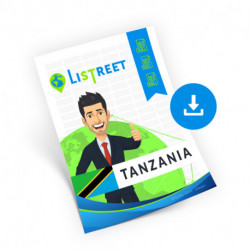 Tanzánia, kompletný zoznam, najlepší súbor