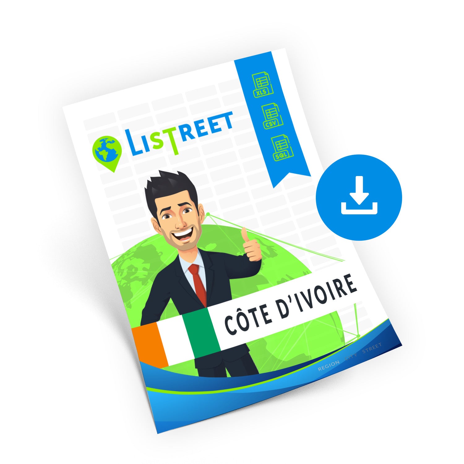 Elfenbeinküste, Regionsliste, beste Datei