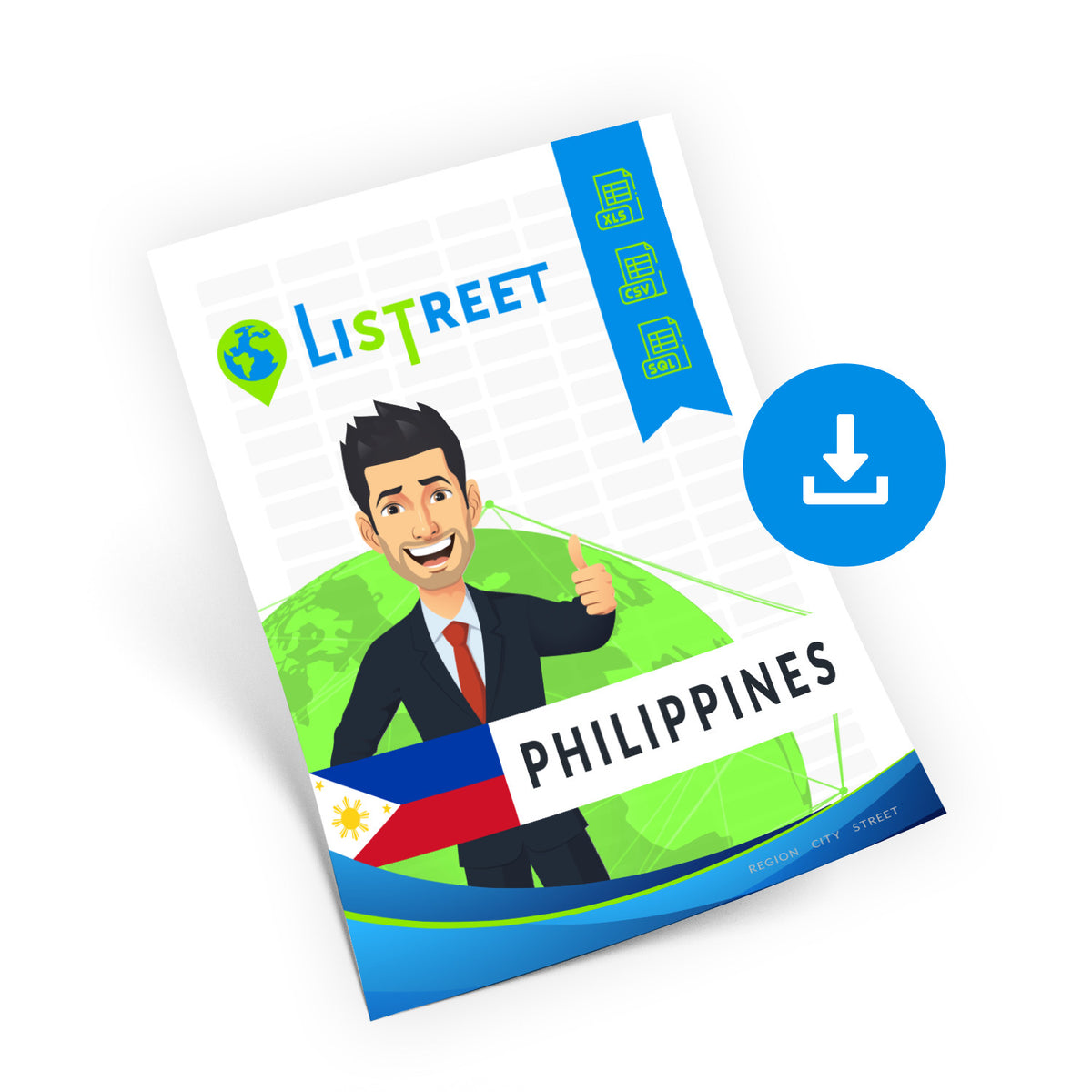 Address In Philippines Philippines Streets, Postal Codes & Address Database - CSV, Excel, SQL ...