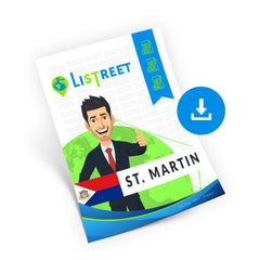 Saint Martin Straten, Postcodes & Adresdatabase - CSV, Excel, SQL, XML